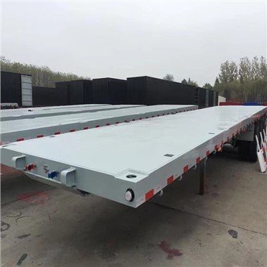 4-Achs-Pritschenanhänger